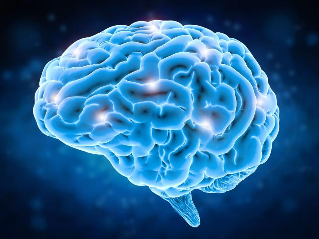 Image of brain with neural activation bursts to highlight neural pathways. Stroke causes disruption to neural communication. Age well with confidence by knowing the signs and steps to recovery.